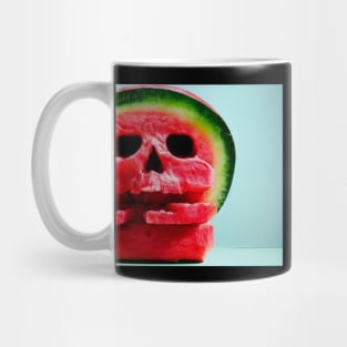 Smiling Watermelon Wearing Sunglasses Mug